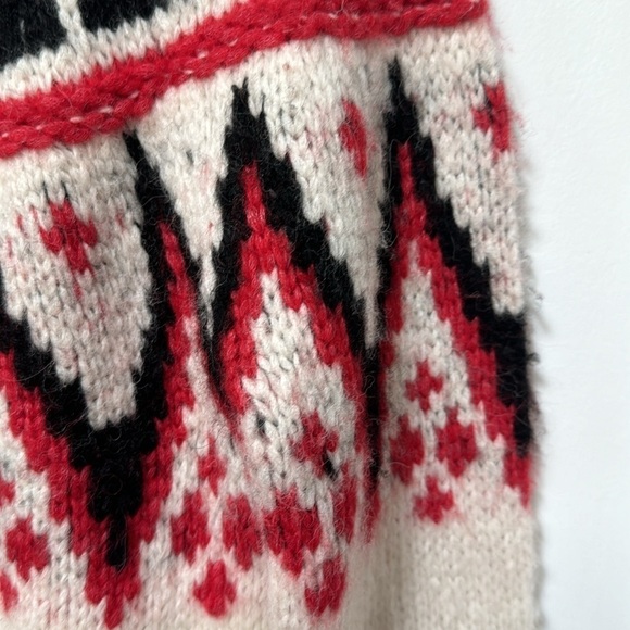 Faherty Frost Fair Isle Crew Sweater Alpaca - Picture 5 of 9